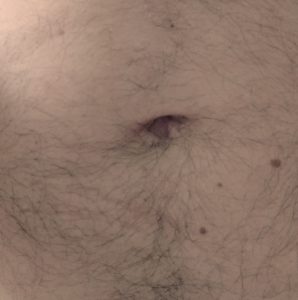 Yes, this is my navel. 