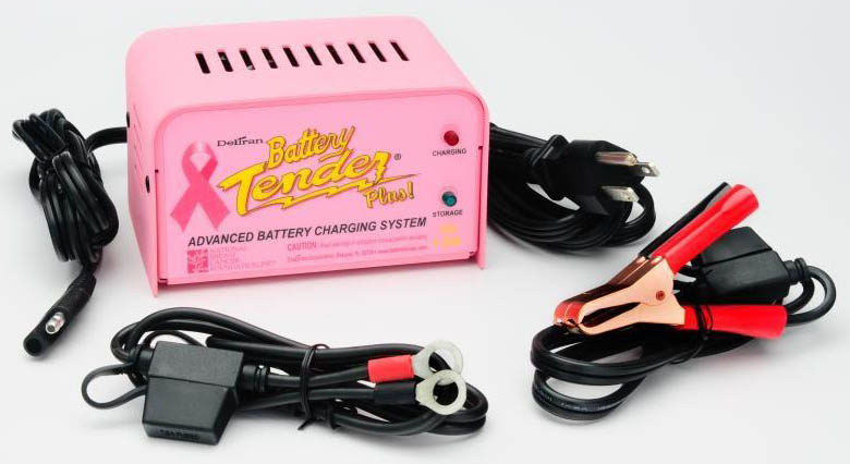 Pink Battery Tender